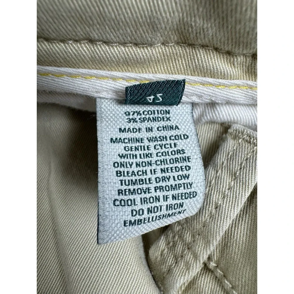 Duck Head Flat Front Khaki Short Mens 42 Beige Cotton Spandex Preppy B3